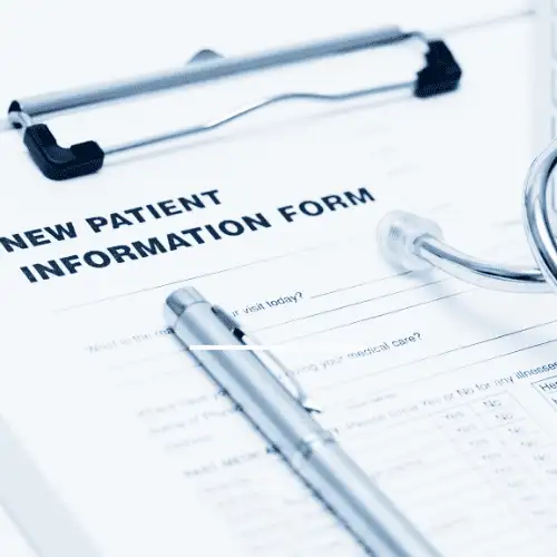 New patient information form